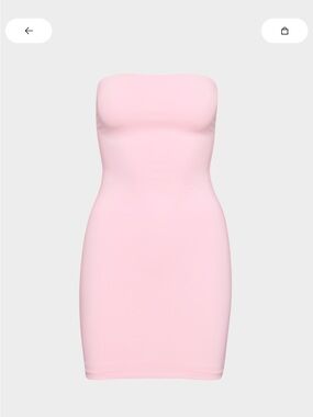 Aritzia Light Pink Mini Tube Dress